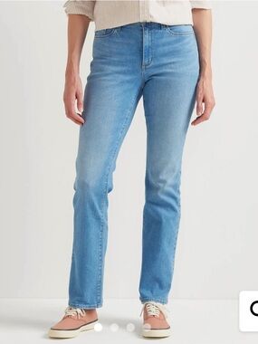 Eddie Bauer Venture Stretch High-Rise Bootcut Jeans creek NEW NWT